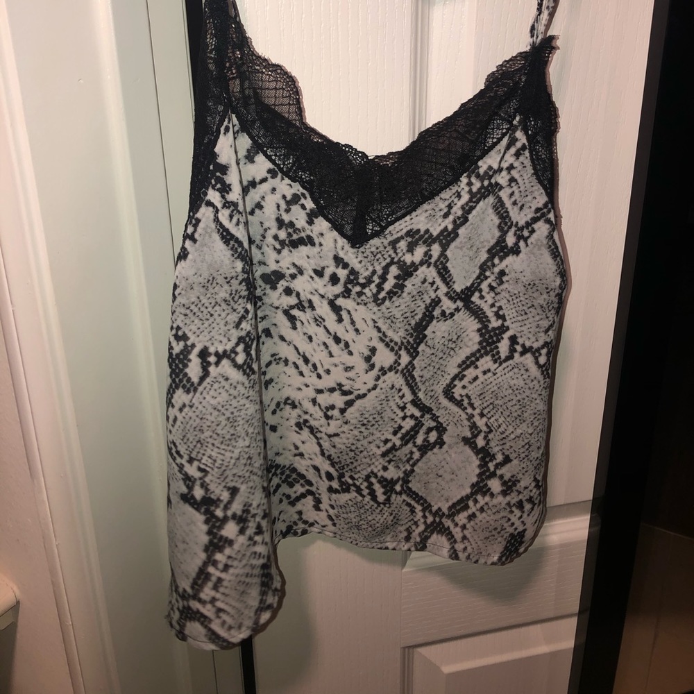 Laced cami